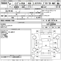 Subaru IMPREZA G4 лот № 78004 оценка RA  с аукциона в Японии 2