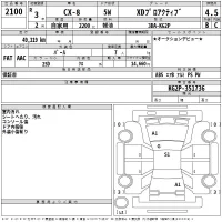 Mazda CX-8 лот № 2100 оценка 4.5  с аукциона в Японии 2