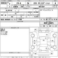 Mazda CX-8 лот № 30010 оценка 4  с аукциона в Японии 2