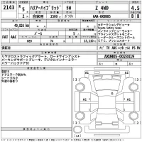 Toyota HARRIER лот № 2143 оценка 4.5  с аукциона в Японии 2
