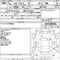 Daihatsu HIJET VAN лот № 3006 оценка R  с аукциона в Японии 2
