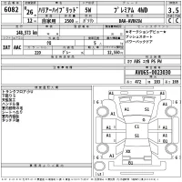 Toyota HARRIER лот № 6082 оценка 3.5  с аукциона в Японии 2