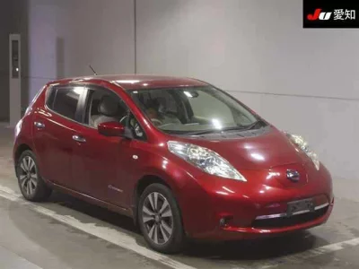 Nissan LEAF  с аукциона в Японии