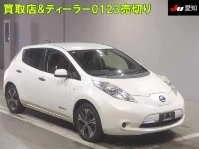 Nissan LEAF  с аукциона в Японии