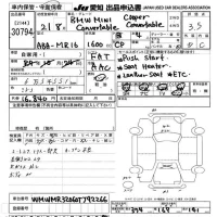 BMW MINI лот № 30794 оценка 3.5  с аукциона в Японии 9