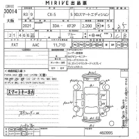 Mazda CX-5 лот № 30014 оценка 3.5  с аукциона в Японии 10