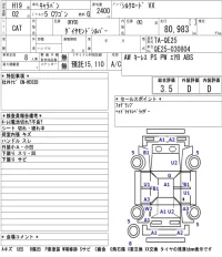 Nissan CARAVAN лот № 5009 оценка 3.5  с аукциона в Японии 5