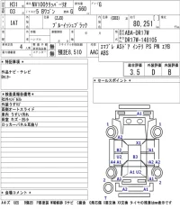 Nissan CLIPPER RIO лот № 3053 оценка 3.5  с аукциона в Японии 5