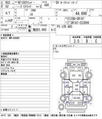 Nissan CLIPPER TRUCK лот № 3062 оценка 3.5  с аукциона в Японии 5