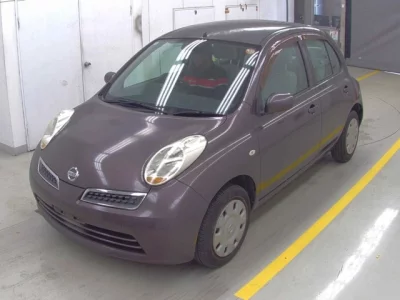 Nissan MARCH  с аукциона в Японии