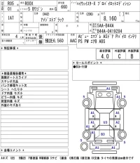 Nissan ROOX лот № 3007 оценка 4  с аукциона в Японии 5