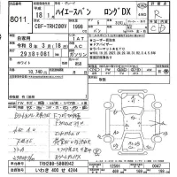 Toyota HIACE VAN лот № 8011 оценка R  с аукциона в Японии 5