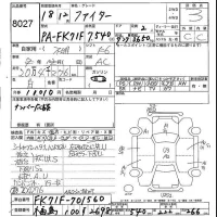 Mitsubishi FUSO FIGHTER лот № 8027 оценка 3  с аукциона в Японии 5