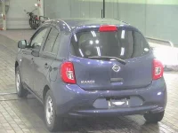Nissan MARCH лот № 2165 оценка 4  с аукциона в Японии 1