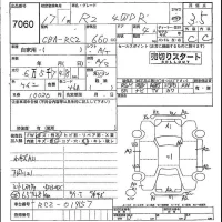 Subaru R2 лот № 7060 оценка 3.5  с аукциона в Японии 2