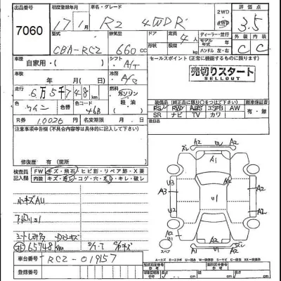 Subaru R2  с аукциона в Японии
