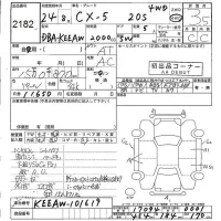 Mazda CX-5 лот № 2182 оценка 3.5  с аукциона в Японии 5