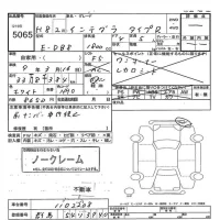 Honda INTEGRA лот № 5065 оценка -  с аукциона в Японии 6