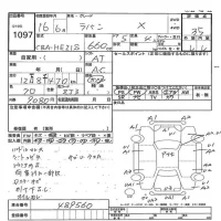 Suzuki ALTO LAPIN лот № 1097 оценка 3.5  с аукциона в Японии 7