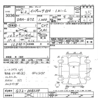 Subaru IMPREZA G4 лот № 3036 оценка 3.5  с аукциона в Японии 7