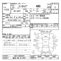 Mitsubishi MINICAB TRUCK лот № 1103 оценка 3  с аукциона в Японии 7