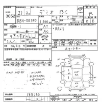 Mazda DEMIO лот № 3052 оценка R  с аукциона в Японии 7