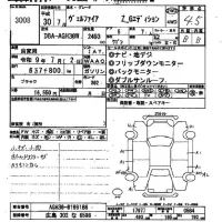 Toyota VELLFIRE лот № 3008 оценка 4.5  с аукциона в Японии 2