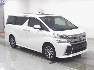 Toyota VELLFIRE  с аукциона в Японии