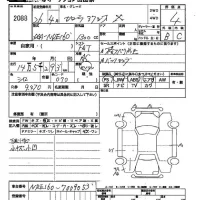 Toyota COROLLA AXIO лот № 2088 оценка 4  с аукциона в Японии 2