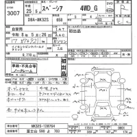 Suzuki SPACIA лот № 3007 оценка R  с аукциона в Японии 10
