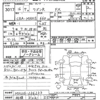 Suzuki WAGON R лот № 3017 оценка R  с аукциона в Японии 10