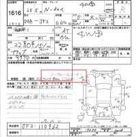 Honda N BOX лот № 1616 оценка R  с аукциона в Японии 6