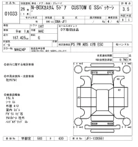 Honda N BOX лот № 1033 оценка 3.5  с аукциона в Японии 8