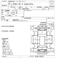 Mazda AXELA лот № 1417 оценка 3.5  с аукциона в Японии 8