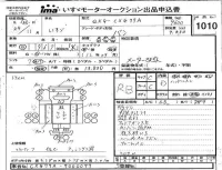 Isuzu TRUCK лот № 1010 оценка RB  с аукциона в Японии 4