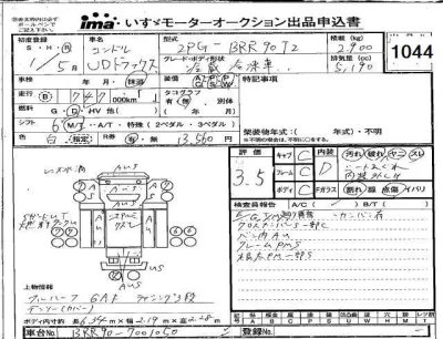 Nissan CONDOR  с аукциона в Японии