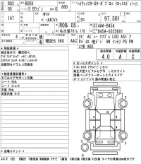 Nissan ROOX лот № 3007 оценка 4  с аукциона в Японии 5