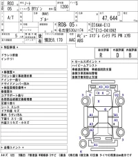 Nissan NOTE лот № 8009 оценка R  с аукциона в Японии 5