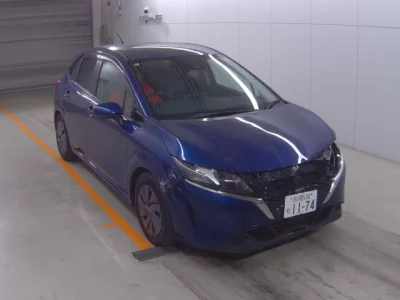 Nissan NOTE  с аукциона в Японии