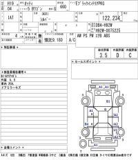 Nissan OTTI лот № 4525 оценка 3.5  с аукциона в Японии 5