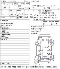 Toyota VOXY лот № 6571 оценка R  с аукциона в Японии 5