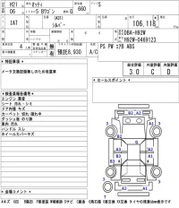 Nissan OTTI лот № 8020 оценка 3  с аукциона в Японии 5