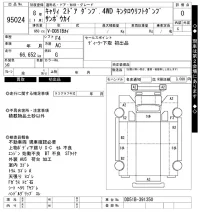 Suzuki CARRY TRUCK лот № 95024 оценка 0  с аукциона в Японии 7
