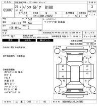 Mercedes-Benz B CLASS лот № 5007 оценка 3  с аукциона в Японии 6