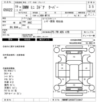 BMW MINI лот № 5022 оценка 3.5  с аукциона в Японии 6
