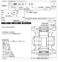 BMW Z4 лот № 5071 оценка 3  с аукциона в Японии 6