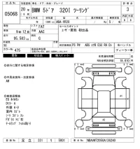BMW 3-Series лот № 5068 оценка 3  с аукциона в Японии 6