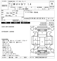Volkswagen POLO лот № 5075 оценка RA  с аукциона в Японии 6