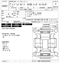 Mercedes-Benz A CLASS лот № 5091 оценка 4  с аукциона в Японии 6