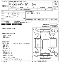 Mitsubishi OUTLANDER лот № 2924 оценка RA  с аукциона в Японии 6